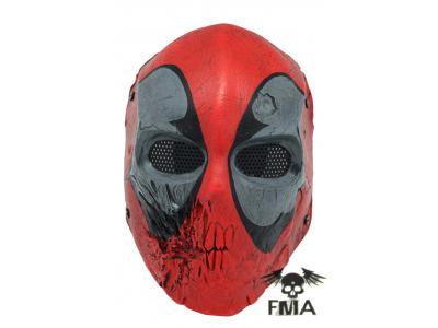 FMA  Wire Mesh "SKULL 40D"  RED Mask tb579 Free shipping